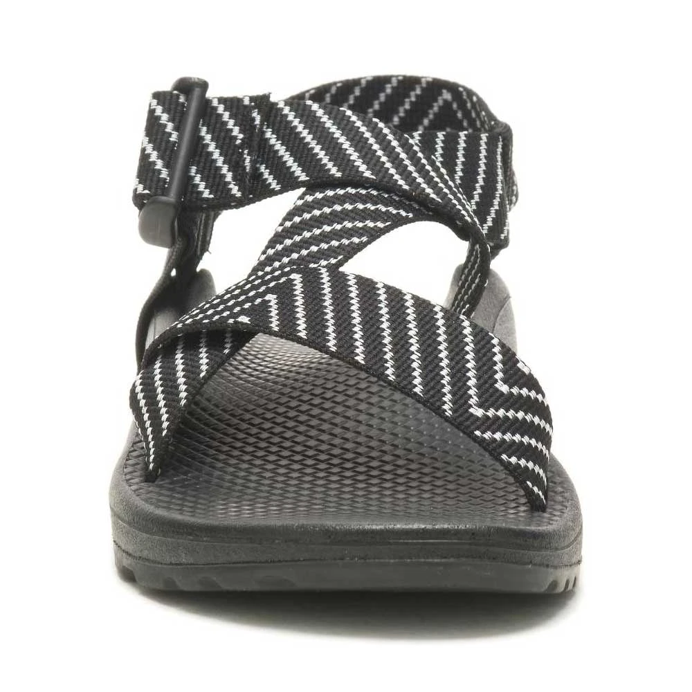 Chaco Women's Mega Z Cloud Sandal- Vibin Black/White - Regular (B) - Image 3