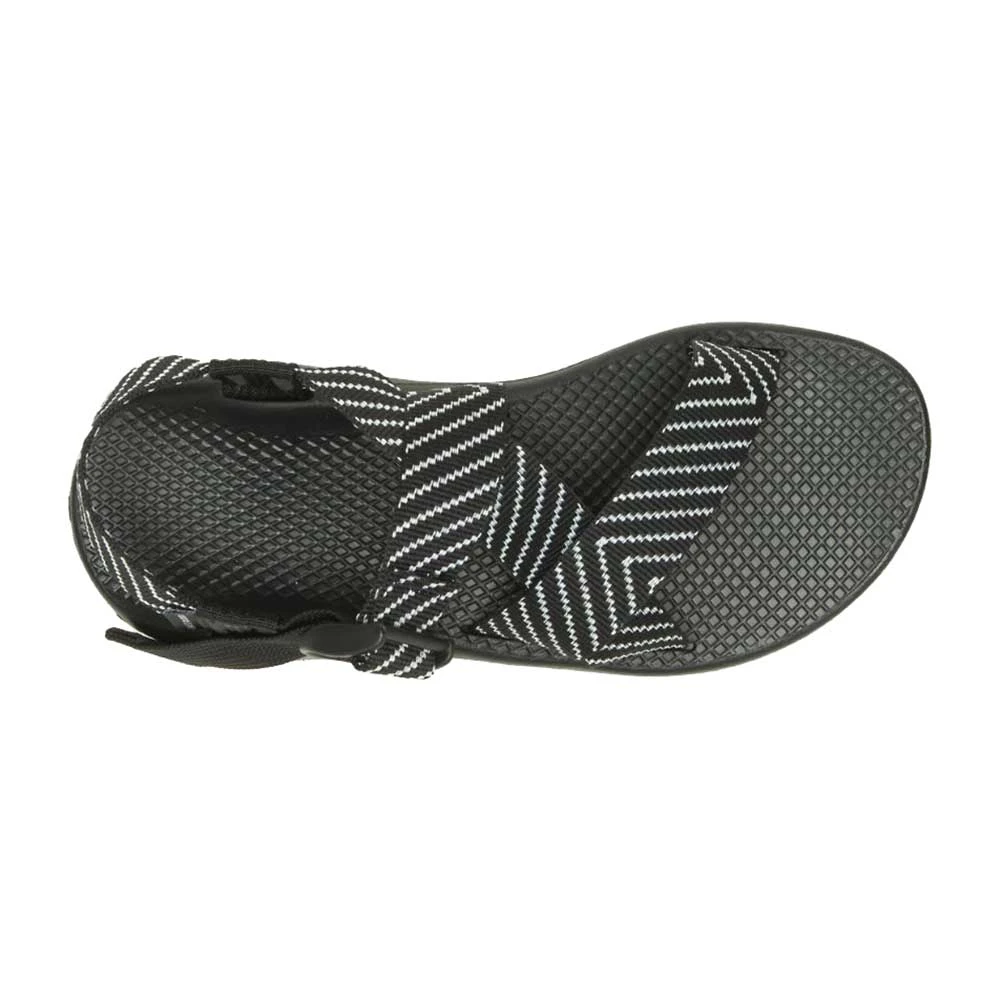 Chaco Women's Mega Z Cloud Sandal- Vibin Black/White - Regular (B) - Image 5