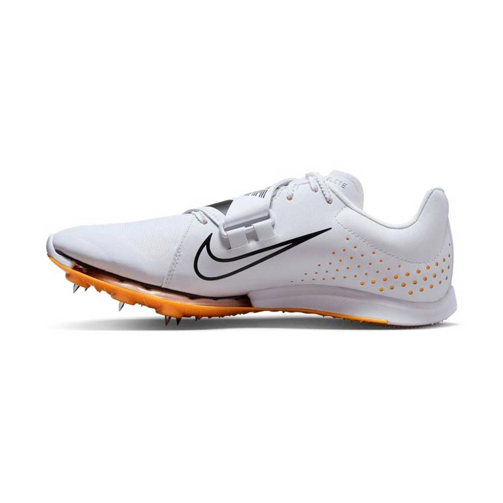 Unisex Nike Air Zoom Long Jump Elite Track Spike - White/Black/Laser Orange - Regular (D) - Image 2