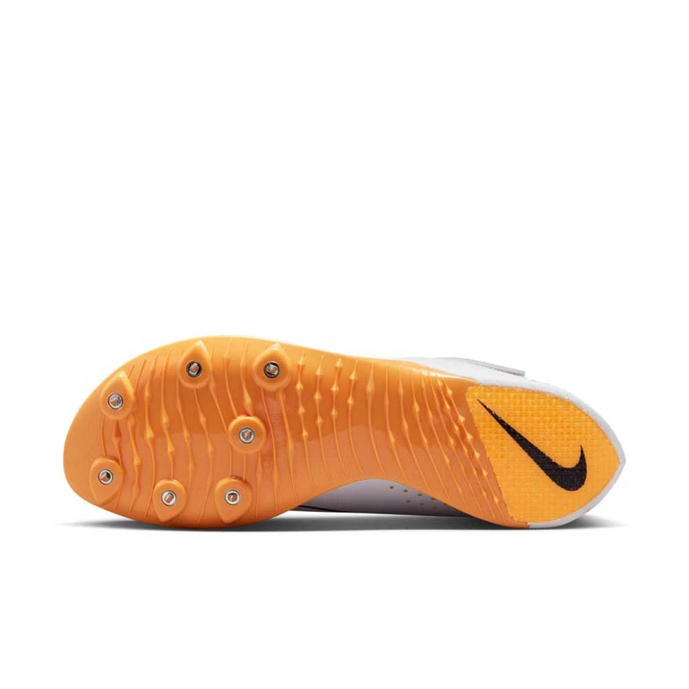 Unisex Nike Air Zoom Long Jump Elite Track Spike - White/Black/Laser Orange - Regular (D) - Image 5