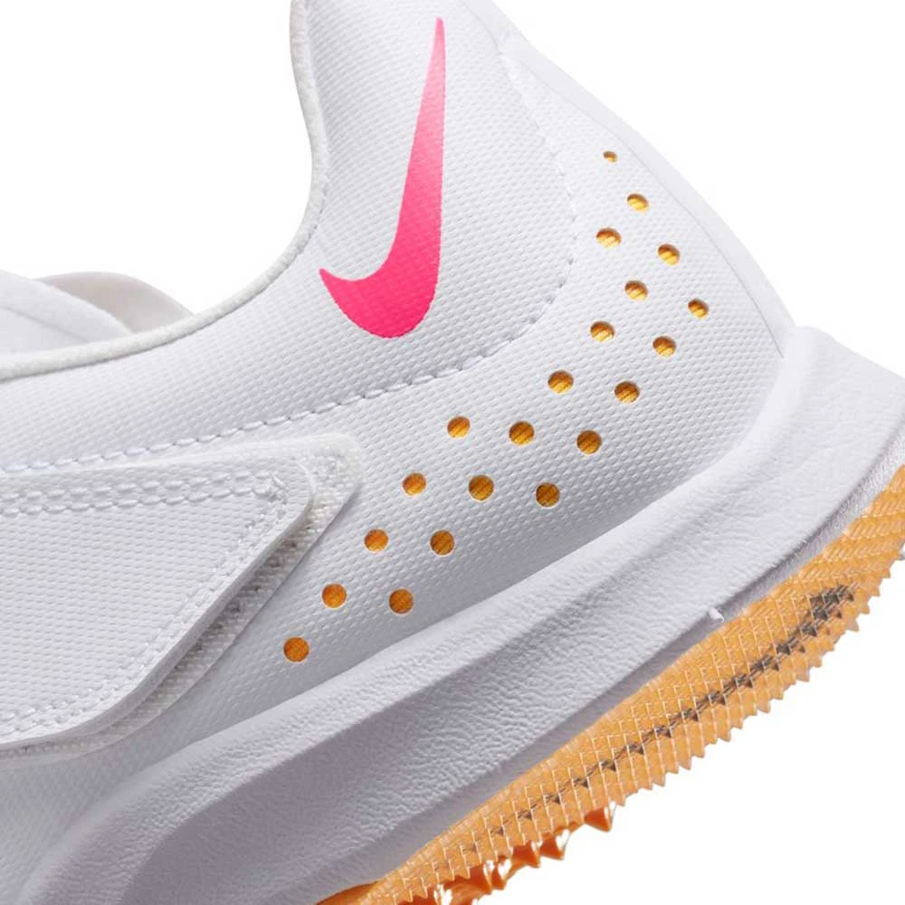 Unisex Nike Air Zoom Long Jump Elite Track Spike - White/Black/Laser Orange - Regular (D) - Image 7