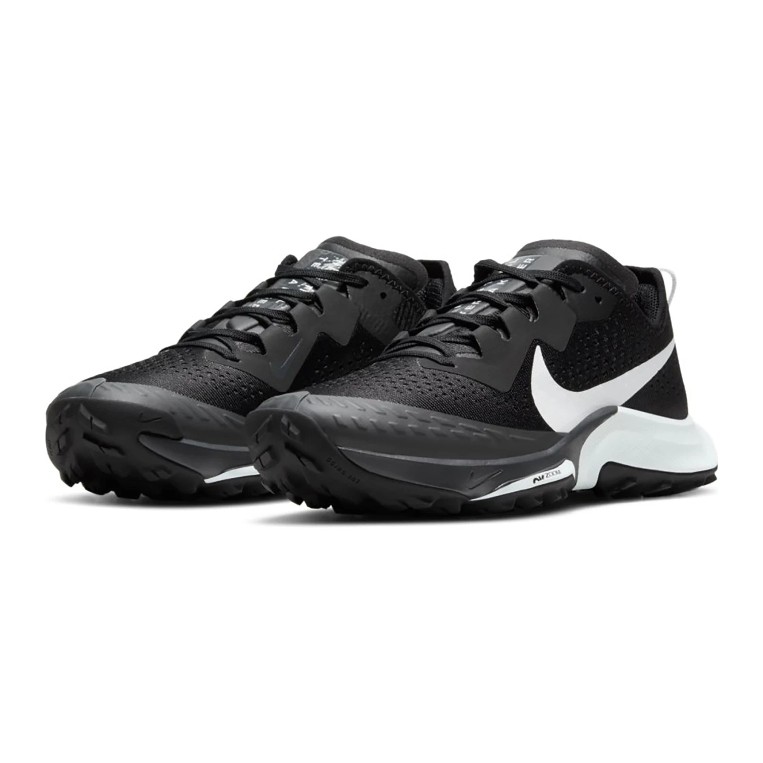 Nike Women's Zoom Terra Kiger 7 Trail Running Shoe- Black/Pure Platinum/Anthracite— Regular (B) - Image 4