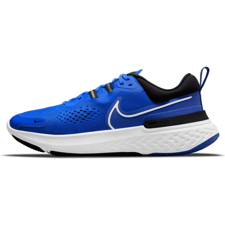 Men's Nike React Miler 2 Running Shoe - Hyper Royal/White/Black - Regular (D) - Image 3