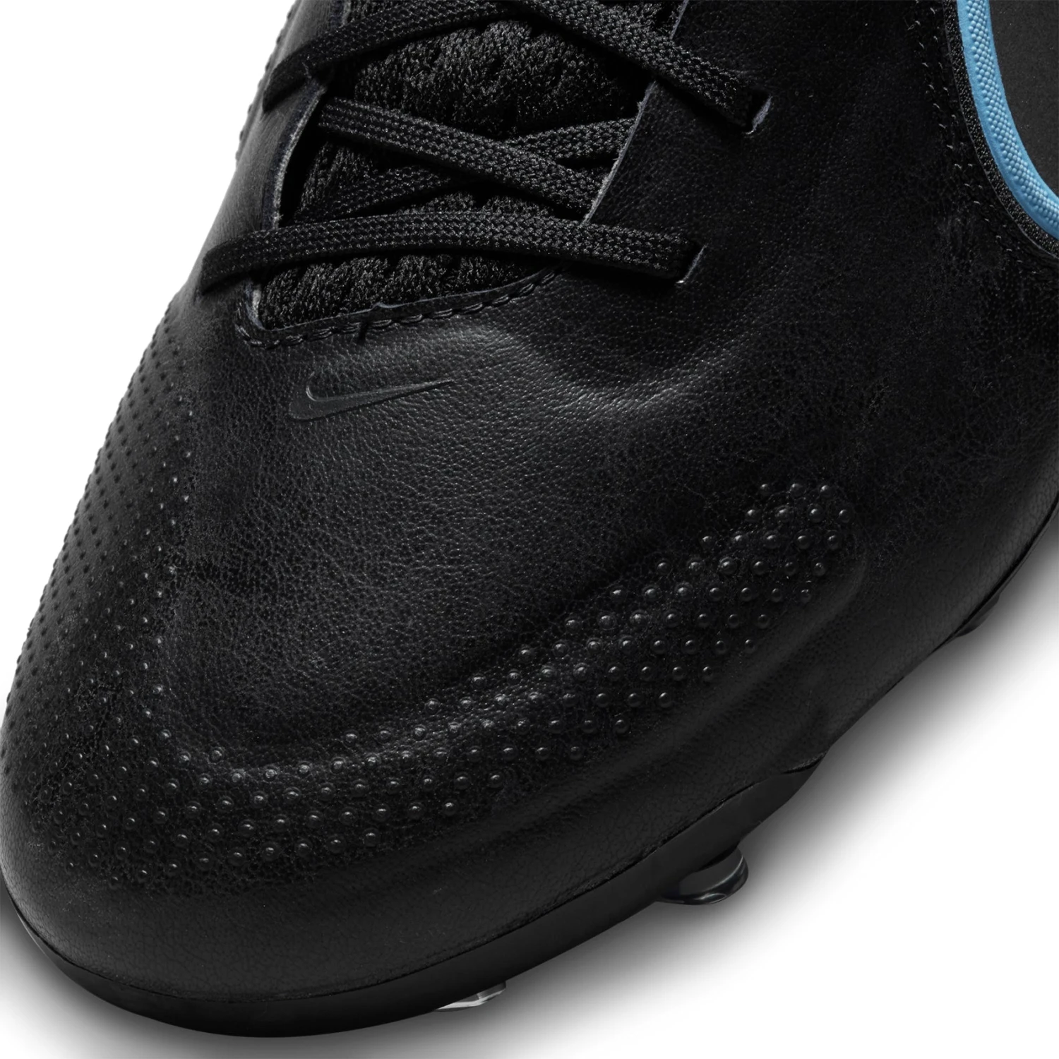 Nike Unisex Tiempo Legend 9 Elite FG Soccer Shoe - Black/Iron Grey - Image 8