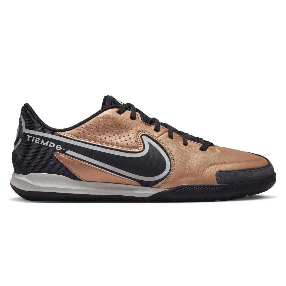Unisex Nike Tiempo Legend 9 Academy IC/Court Soccer Shoe - Metallic Copper/White
