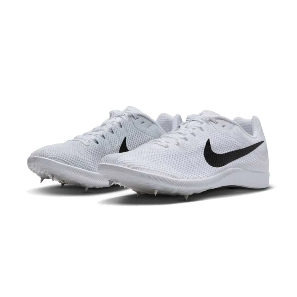 Unisex Nike Zoom Rival Track And Field Distance Spikes - White/Black/Metallic Silver - Regular (D) - Image 3
