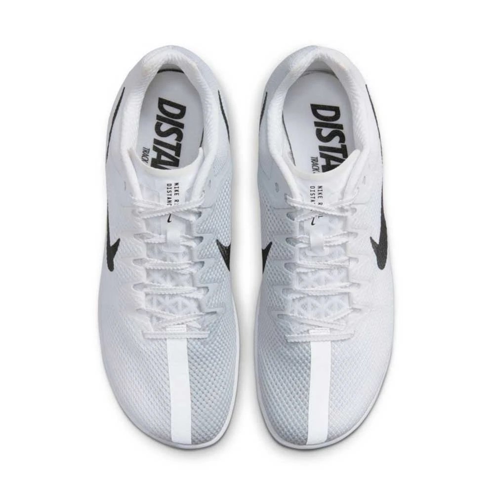 Unisex Nike Zoom Rival Track And Field Distance Spikes - White/Black/Metallic Silver - Regular (D) - Image 4