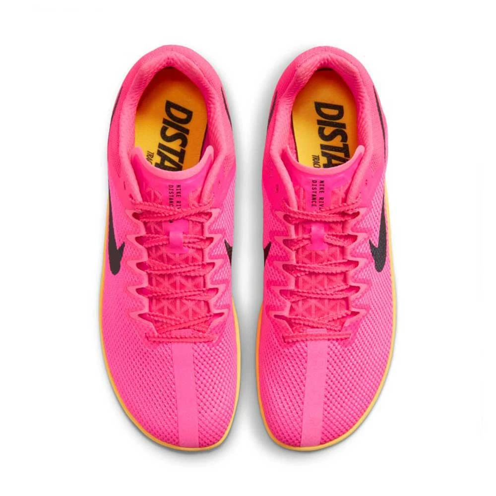 Unisex Nike Zoom Rival Track And Field Distance Spikes- Hyper Pink/Black/Laser Orange - Regular (D) - Image 5