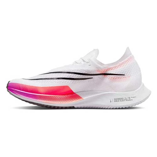Men's Nike ZoomX Streakfly - White/Black/Flash Crimson - Regular (D) - Image 2