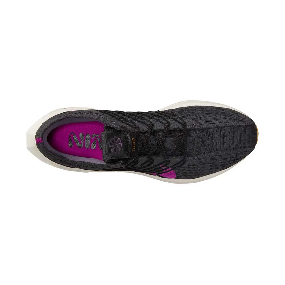 Nike Men's Pegasus Turbo Next Nature Running Shoes - Black/Vivid Purple/Anthracite - Regular (D) - Image 3