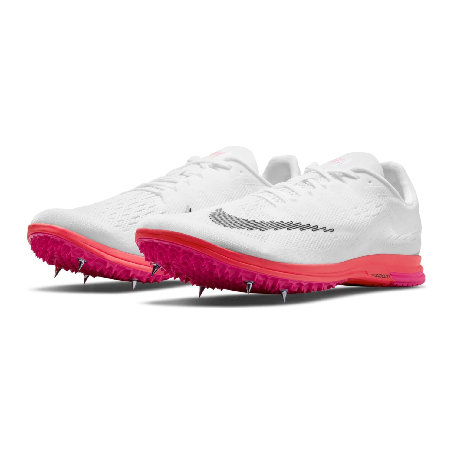 Unisex Nike Spike Flat - White/Black/Black - Regular (D) - Image 3