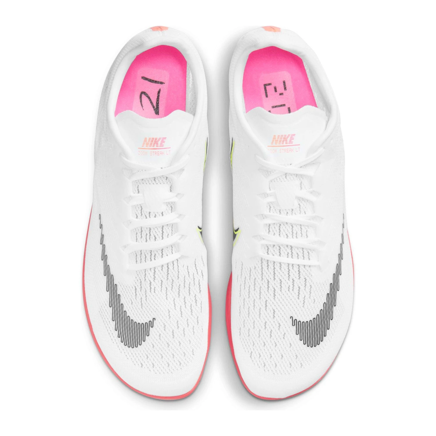 Unisex Nike Spike Flat - White/Black/Black - Regular (D) - Image 5