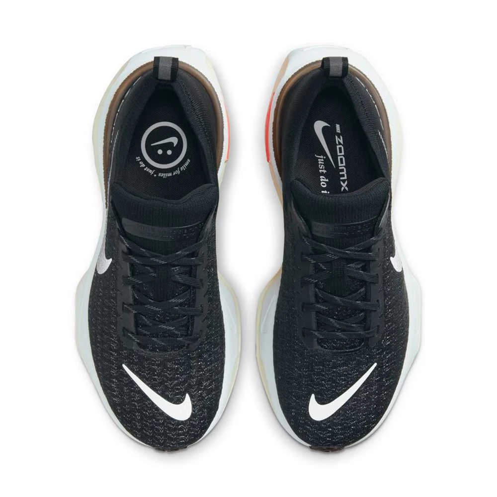 Nike Women's ZoomX Invincible Run Flyknit 3 Running Shoe - Black/White/Dark Grey - Regular (B) - Image 3