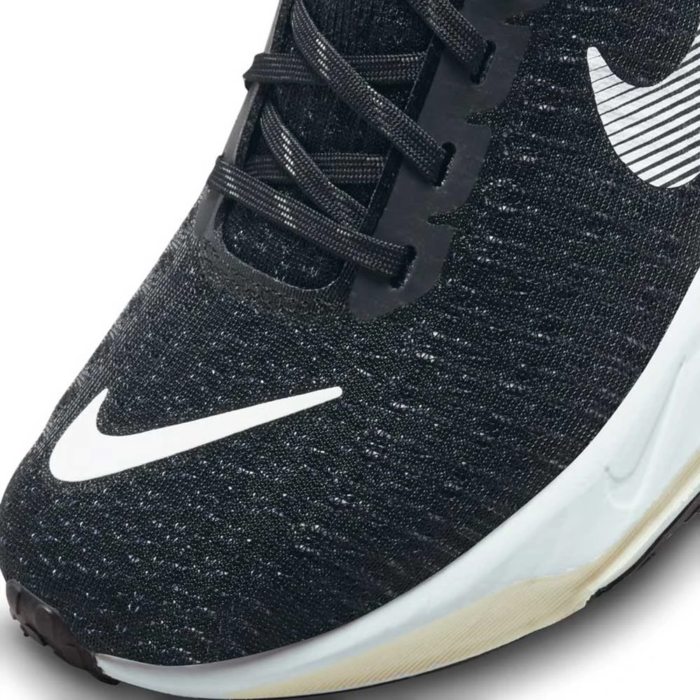 Nike Women's ZoomX Invincible Run Flyknit 3 Running Shoe - Black/White/Dark Grey - Regular (B) - Image 8