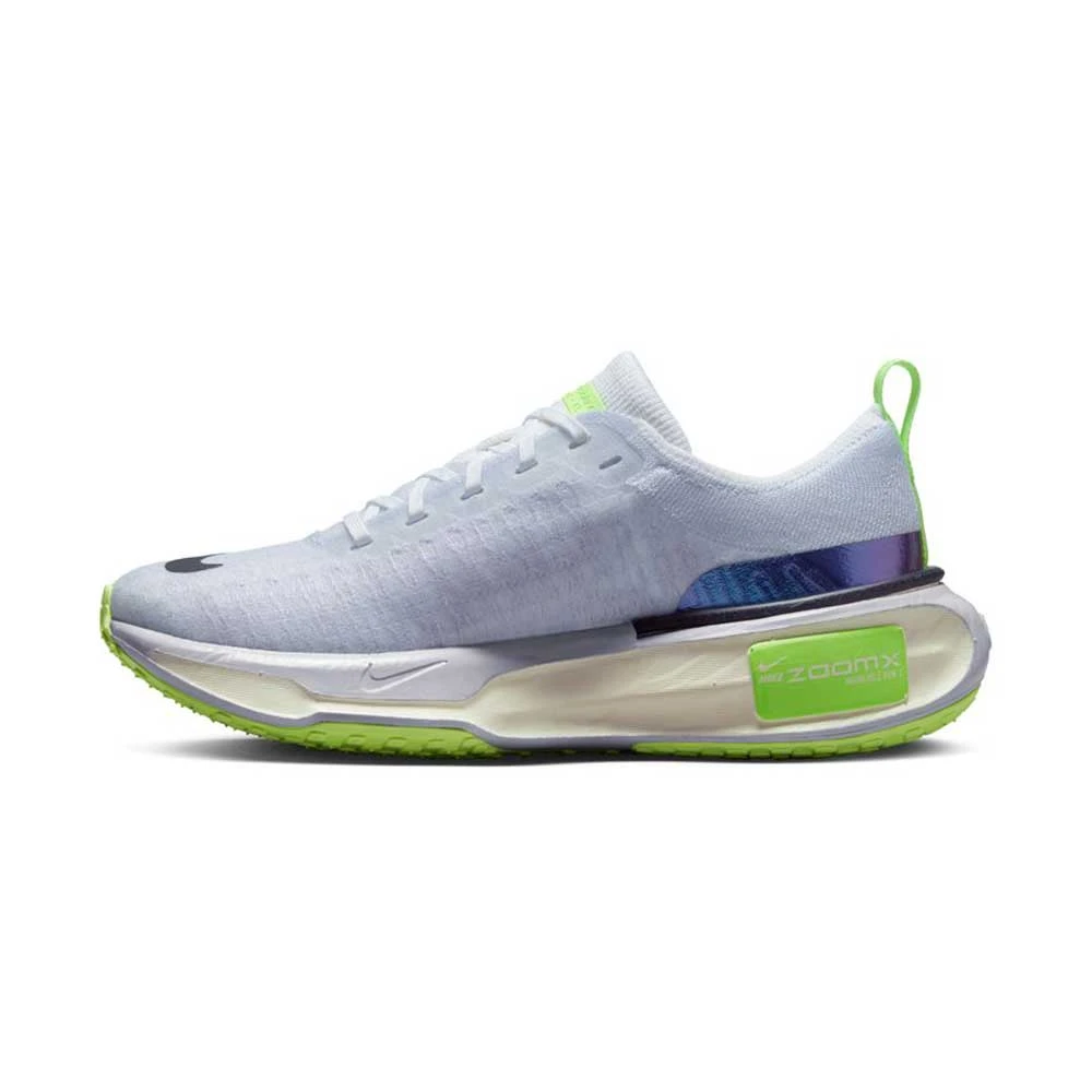 Nike Women's ZoomX Invincible Run Flyknit 3 Running Shoe- White/Black/Blue Tint- Regular (B) - Image 2