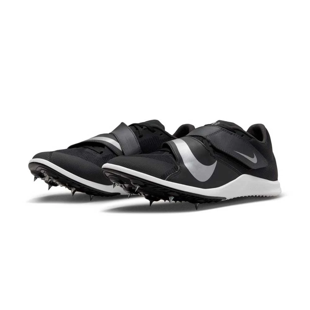 Unisex Nike Zoom Rival Jump Spike - Black/Metallic Silver/Dk Smoke Grey - Regular (D) - Image 4
