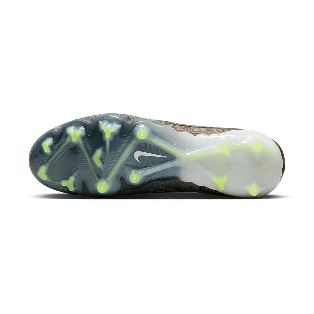 Nike Unisex Phantom GX Elite Fusion FG Footwear - Black/Volt/White - Regular (D) - Image 8