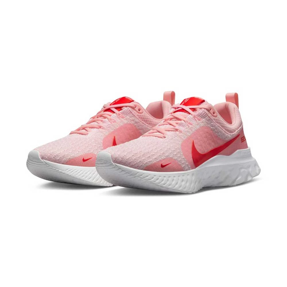 Nike Women's React Infinity React 3 Running Shoe-Medium Soft Pink/White/Summit White/Light Crimson- Regular (B) - Image 2