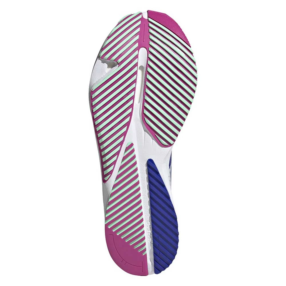 ADIDAS Men's ADIZERO SL Running Shoe - Ftwr White/Lucid Blue/Lucid Fuchsia - Regular (D) - Image 5
