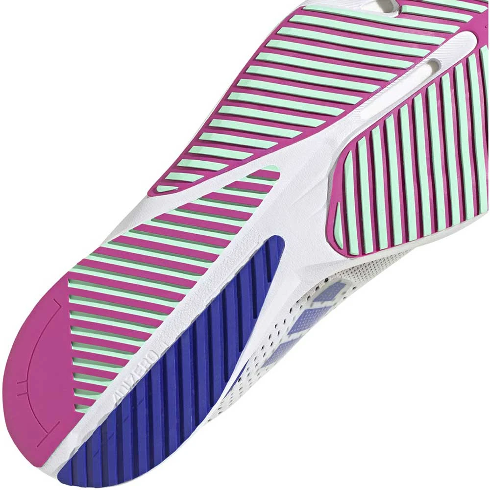 ADIDAS Men's ADIZERO SL Running Shoe - Ftwr White/Lucid Blue/Lucid Fuchsia - Regular (D) - Image 4