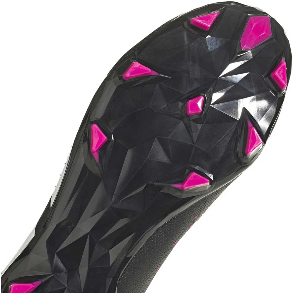 ADIDAS Unisex Predator Accuracy .3 FG Soccer Shoe - Core Black/Ftwr White/Team Shock Pink 2 - Regular (D) - Image 7