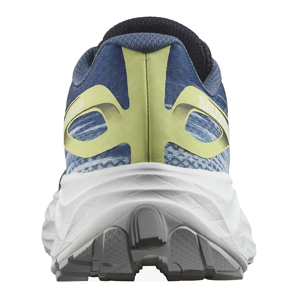Salomon Men's Aero Blaze Running Shoe- Blue Ashes/Sunny Lime/Dark Sapphire- Regular (D) - Image 5