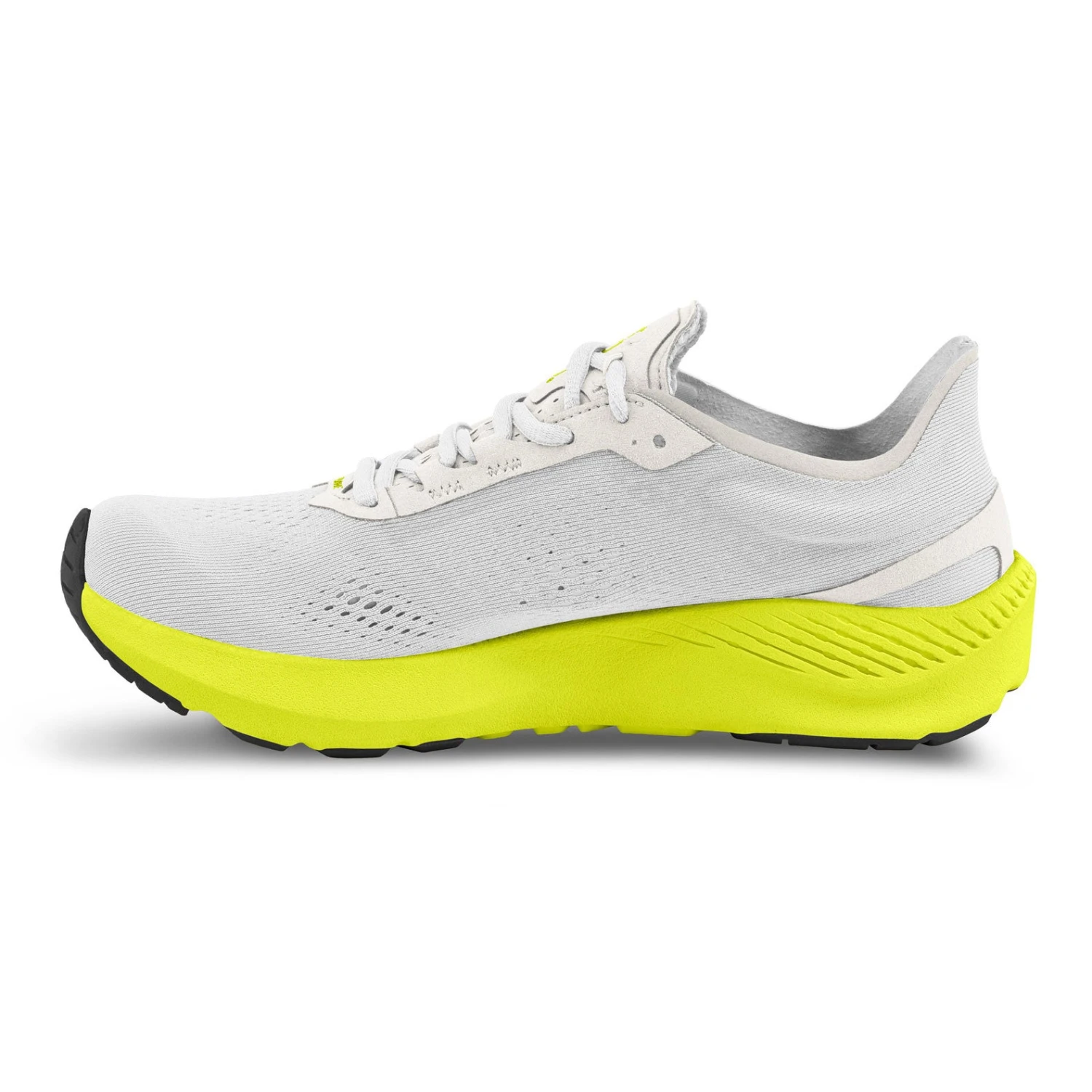 Topo Athletic Men's Cyclone Running Shoe - White/Lime - Regular (D) - Image 2