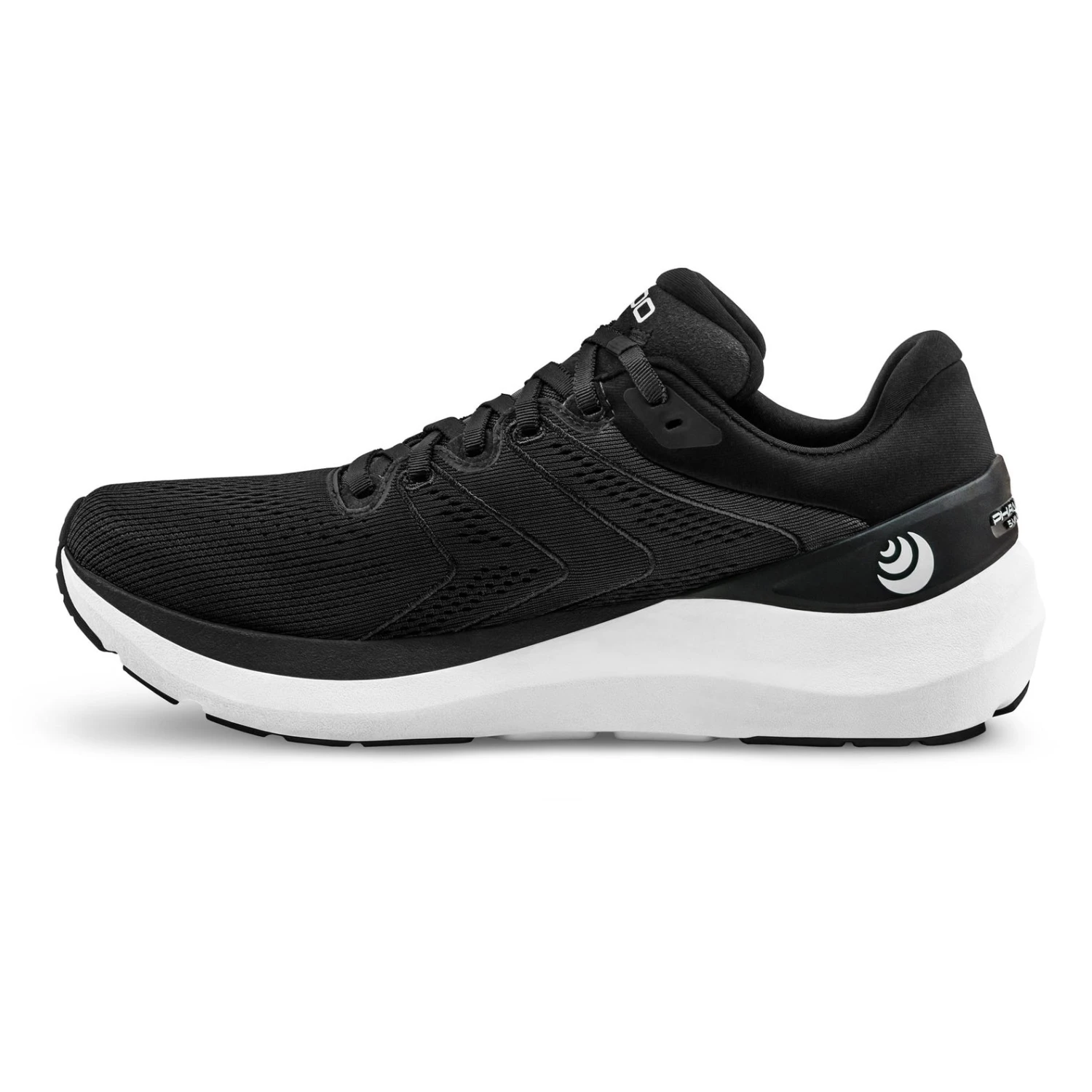 Topo Athletic Men's Phantom 2 Running Shoe - Black/White - Regular (D) - Image 2