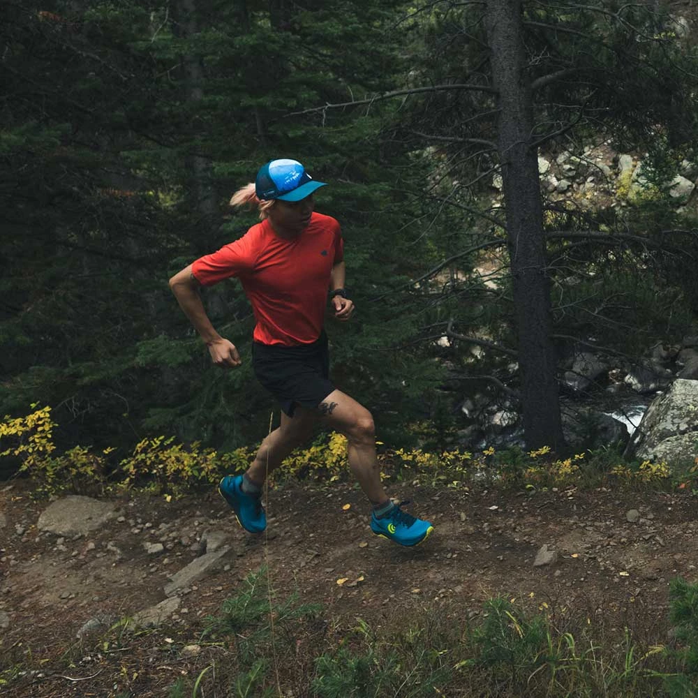 Topo Athletic Men's Ultraventure 3 Trail Shoe- Blue/Lime- Regular (D) - Image 6