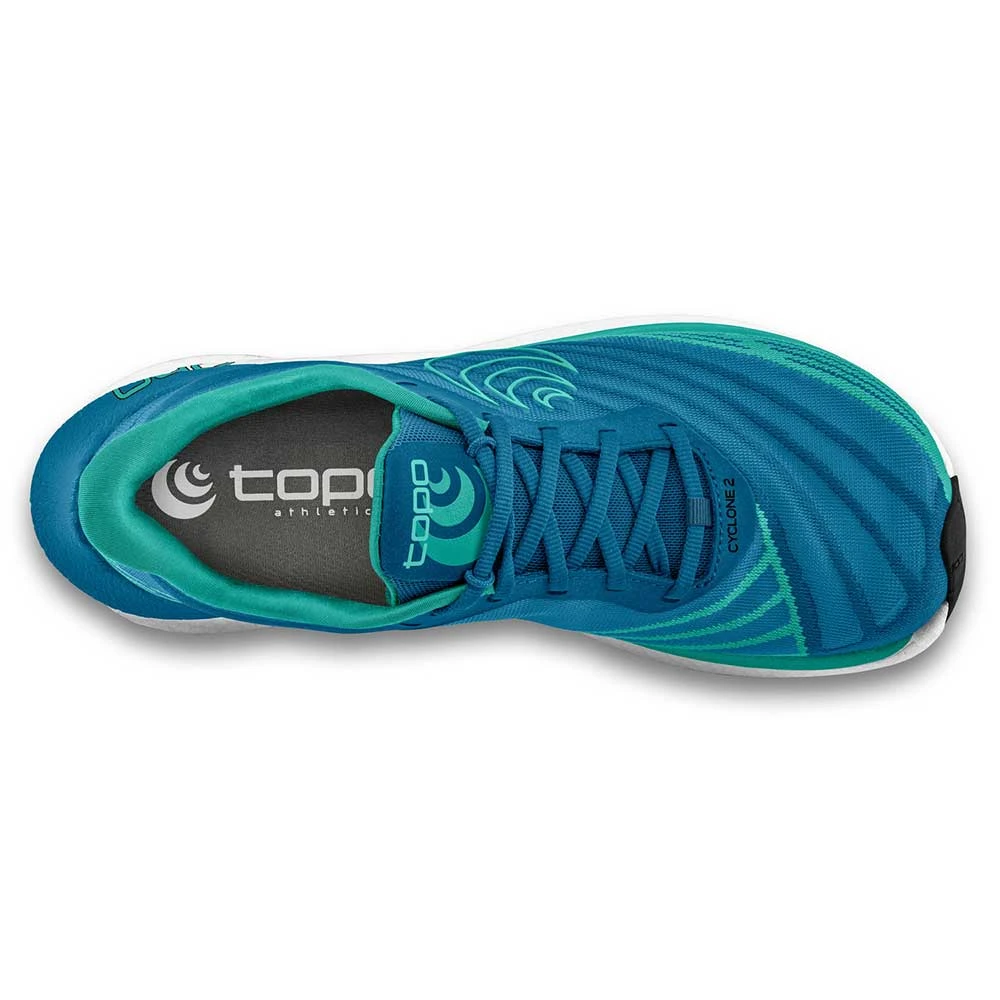 Topo Athletic Men's Cyclone 2 Running Shoe - Blue/Aqua - Regular (D) - Image 3