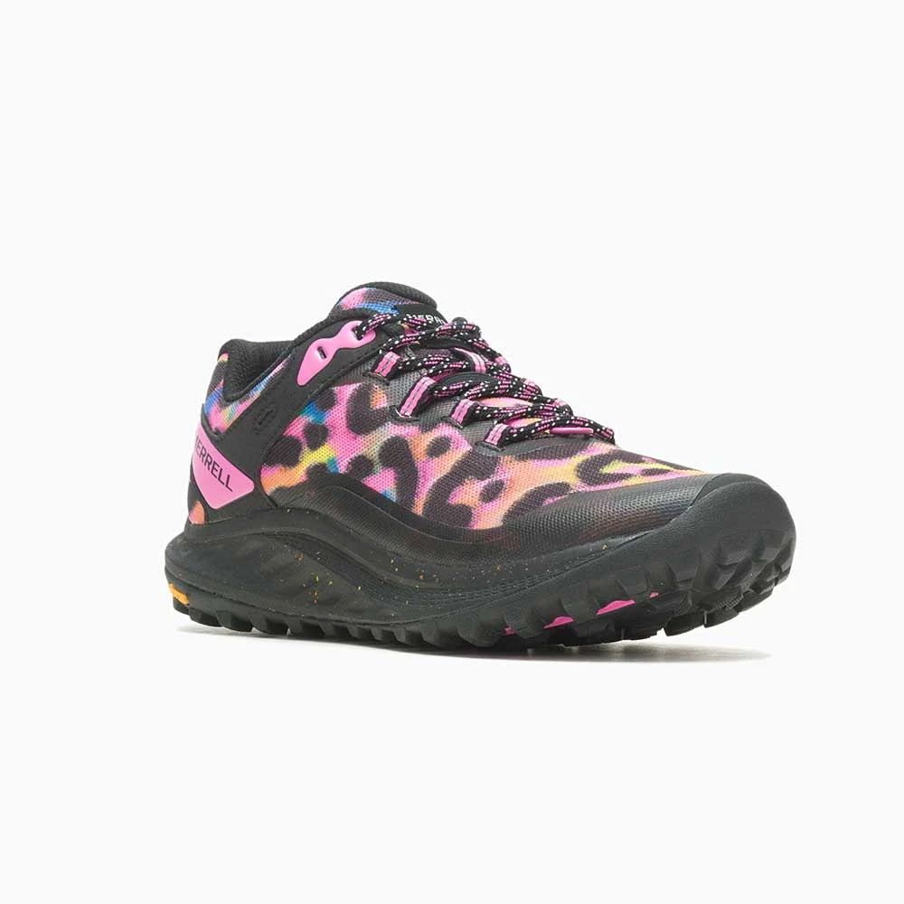 Merrell Women's Antora 3 Trail Running Shoe - Rainbow Leopard - Regular (B) - Image 2