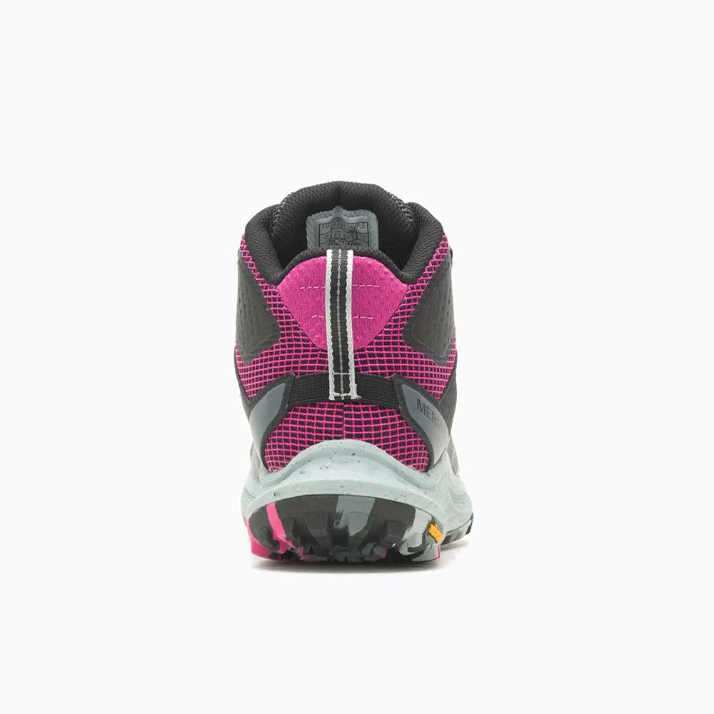 Merrell Women's Antora 3 Mid Waterproof Boot - Black/Fuchsia - Regular (B) - Image 3