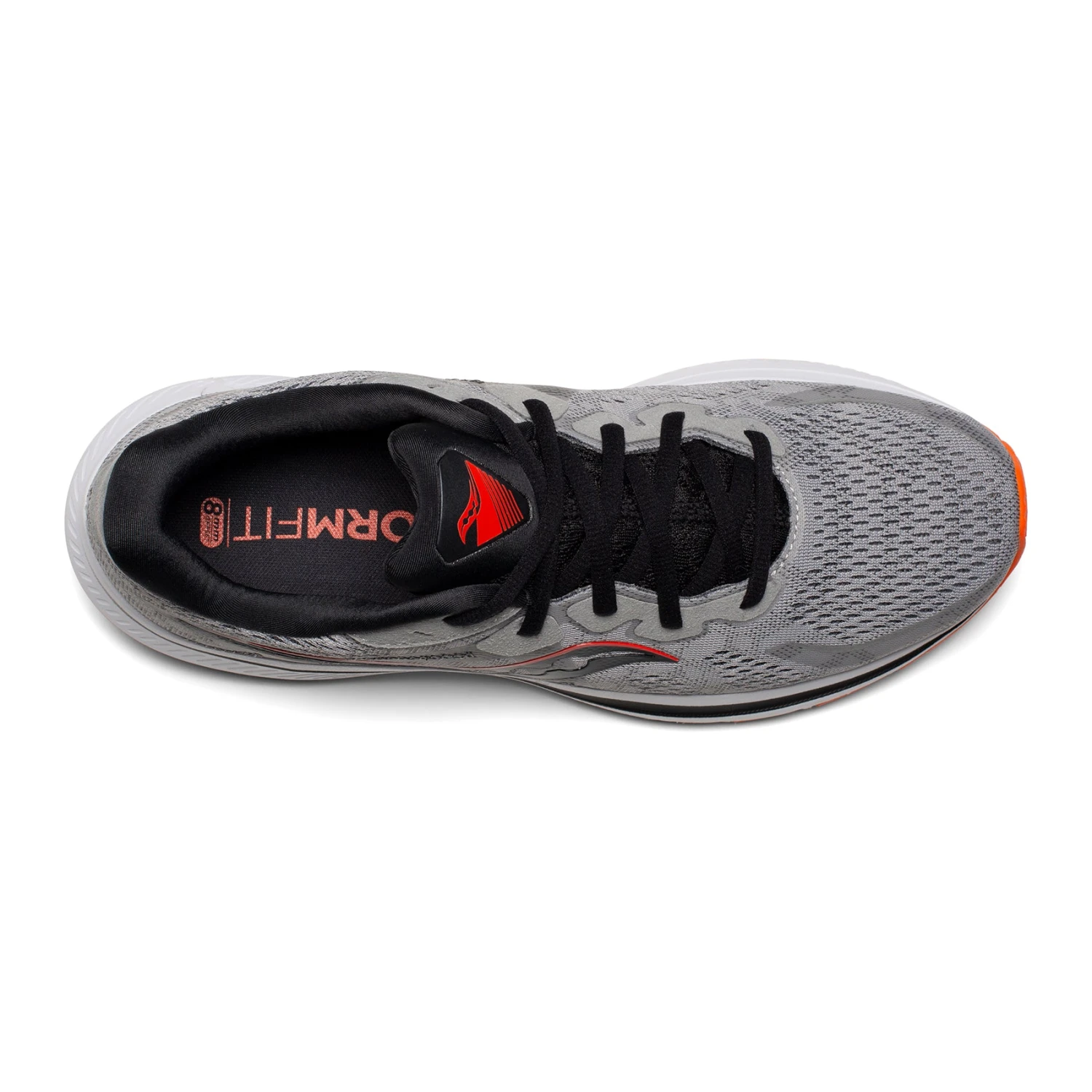 Saucony Men's Omni 20 Running Shoe - Alloy/Fire - Regular (D) - Image 4