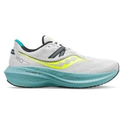 Saucony Men's Triumph 20 Running Shoe - Fog/Mineral - Regular (D)