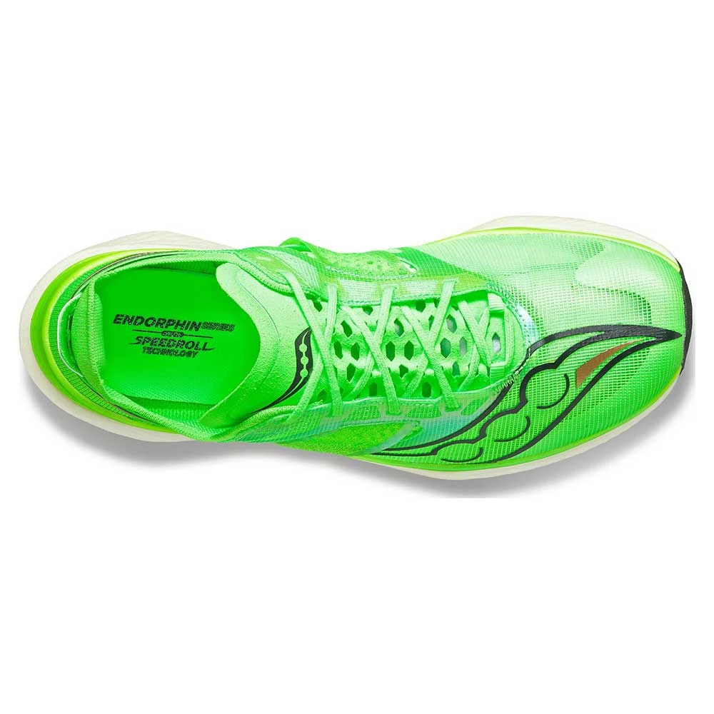 Saucony Men's Endorphin Elite Running Shoe- Slime- Regular (D) - Image 4