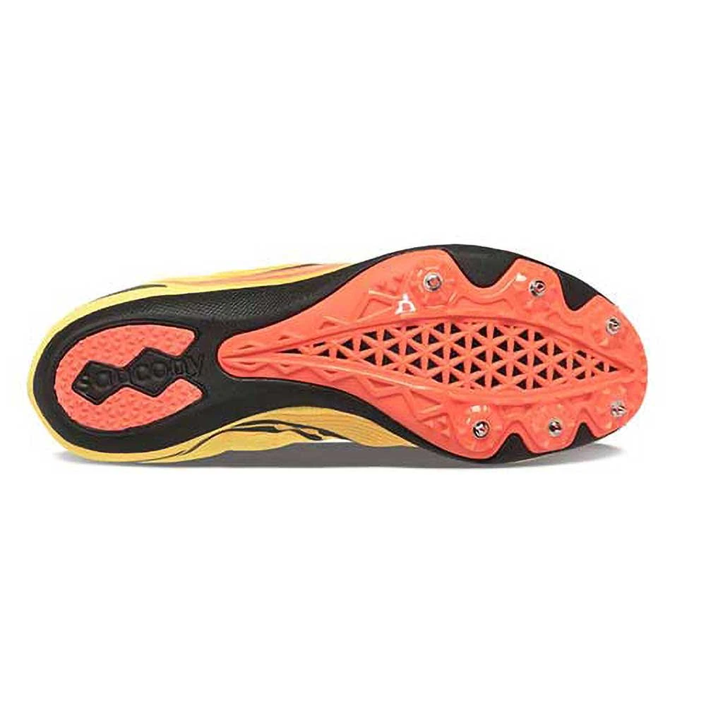 Saucony Men's Ballista MD Track Spike - Vizigold/Vizired- Regular (D) - Image 4