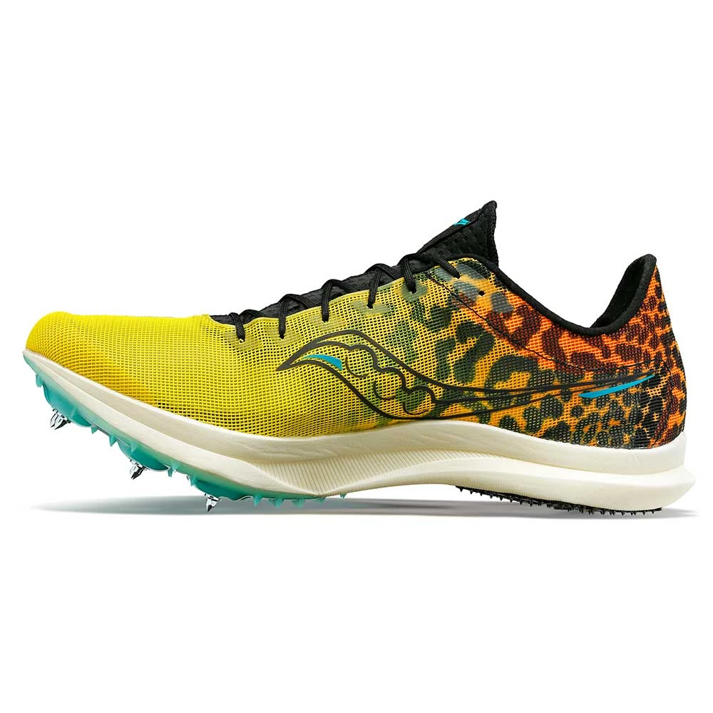 Saucony Men's Endorphin Cheetah Track Spike - Black/ViZi - Regular (D) - Image 3