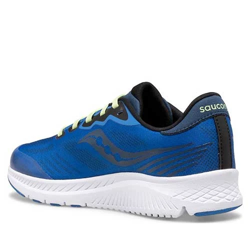 Saucony Youth Ride 14 Running Shoe - Blue - Image 3