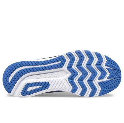 Saucony Youth Ride 14 Running Shoe - Blue - Image 4