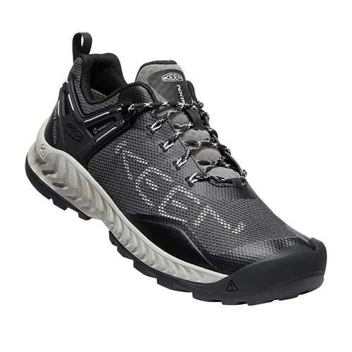 Keen Men's NXIS Evo WP Hiking Shoe - Magnet/Vapor- Regular (D) - Image 2