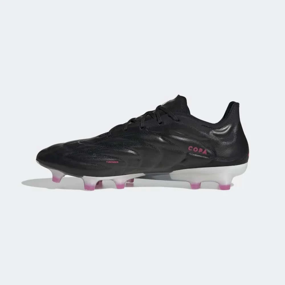 ADIDAS Unisex Copa Pure .1 FG Soccer Shoes - Core Black/Zero Met - Image 2