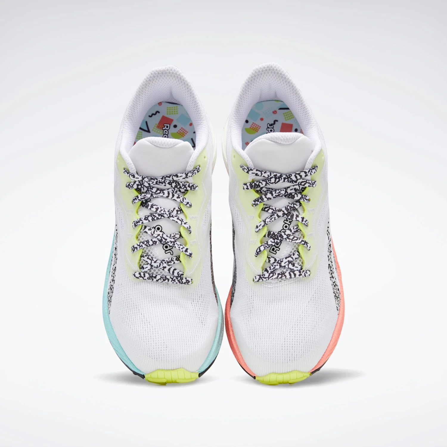 Reebok Men's Goodr Floatride Energy 3.0 Running Shoes - Footwear White/Twisted Coral/Digital Glow- Regular (D) - Image 5