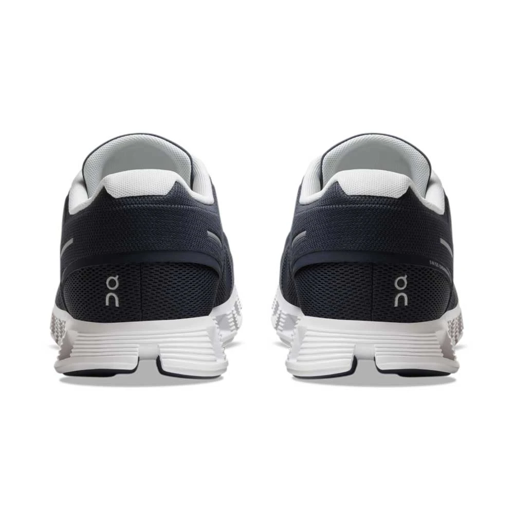 On Running Men's Cloud 5 Running Shoe- Midnight/White - Regular (D) - Image 6